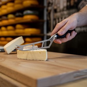 Couteau à fromage Polyvalent Professionnel, Noir 140 mm Couteaux à fromage Norme HACCP 190003