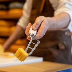 Couteau à fromage Polyvalent Professionnel, Blanc 140 mm Couteaux à fromage Norme HACCP 190023