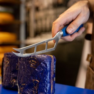 Couteau à fromage Polyvalent Professionnel, Bleu 140 mm Couteaux à fromage Norme HACCP 190033