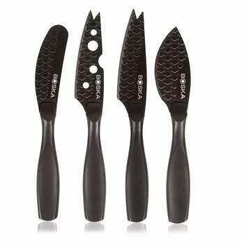 Set de Couteaux  Fromage Mini Monaco+ Noire Couteaux pour fromage Boska, matriel fromage 307088