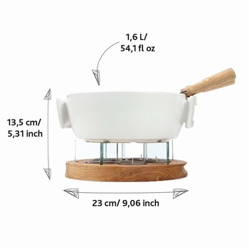 Set  Fondue Twinkle - 1,6 L Fondue Boska, matriel fromage 340031