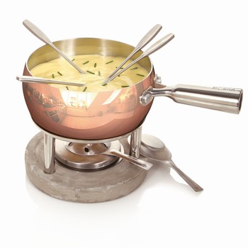 Set  Fondue Cuivre - 1,7 L Fondue Boska, matriel fromage 340040