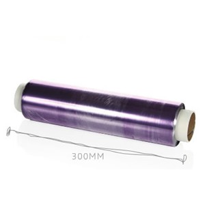 Rouleau de film transparent  300mm x 300m Support pour rouleaux Boska 43-10-00