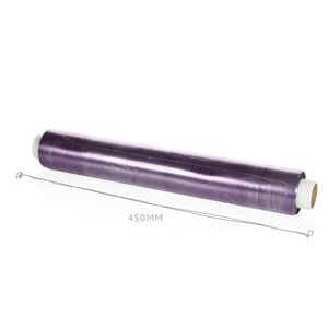 Rouleau de film transparent  450mm x 300m Support pour rouleaux Boska 43-10-01