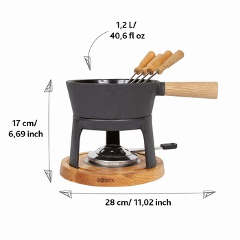 Set  Fondue Pro - 1,2 L Fondue Boska, matriel fromage 853523