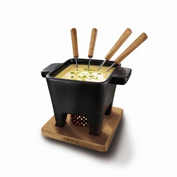 Tapas Fondue Nero L - 600 ml Fondue Boska, matriel fromage 853529